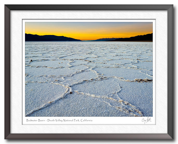 Badwater Basin at Death Valley