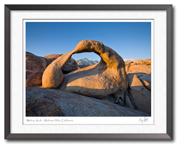 Mobius Arch in the Alabama Hills